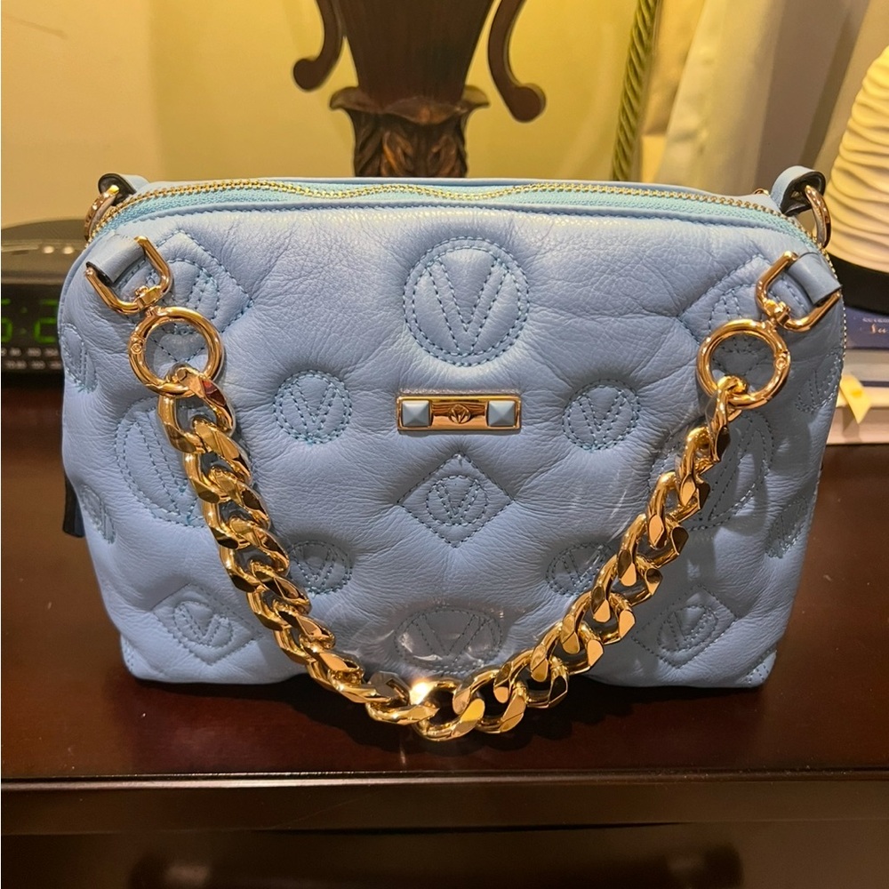 Baby Blue Valentino Shoulder Bag